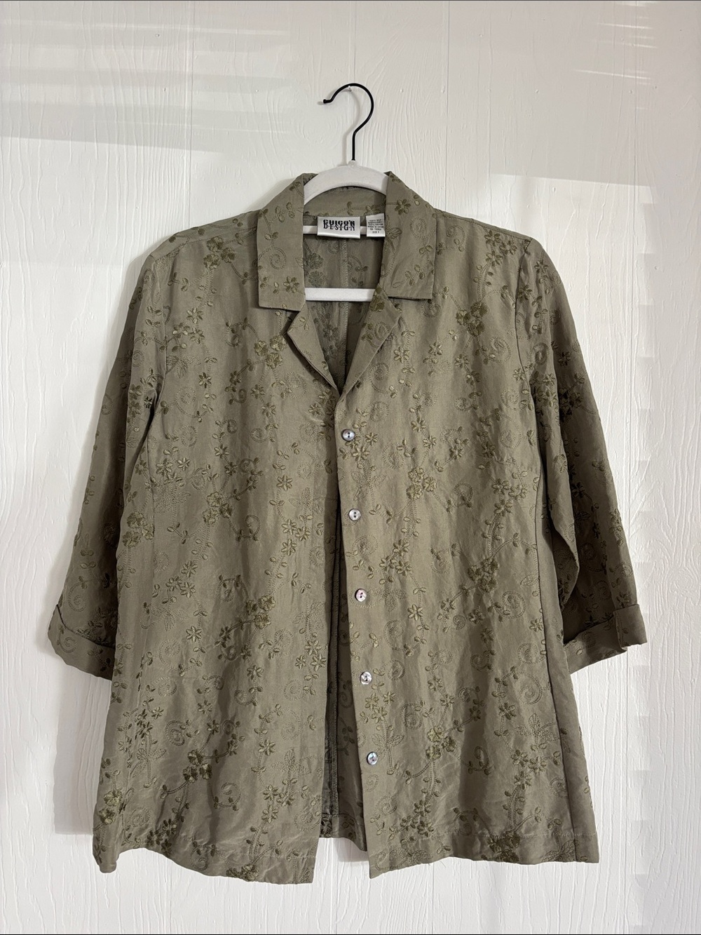 Chico’s Design silk shirt